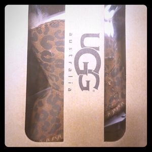 UGG Cassie Boot Leopard infant sized 0 to 6 months
